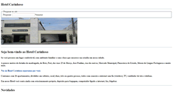 Desktop Screenshot of hotelcarinhoso.com